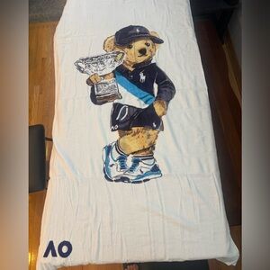 Polo Bear Australian Open Beach Blanket Towel